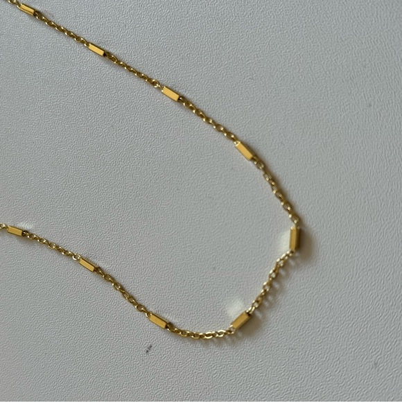 Gorjana Delicate Beaded Gold Necklace - Picture 8 of 13